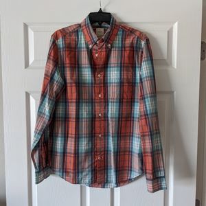 Men's plaid shirt